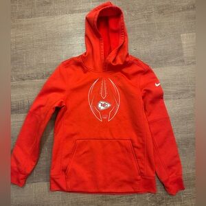 Nike KC Chiefs Red Hoodie - Boys M